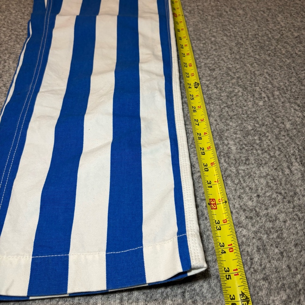 BDG Urban Outfitters Women’s Joey Straight Leg Jeans Size 24 Blue White Stripe - Picture 10 of 12